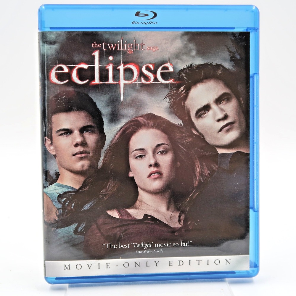 The Twilight Saga Eclipse Blu-ray 2010 Kristen Stewart Robert Pattinson Movie
